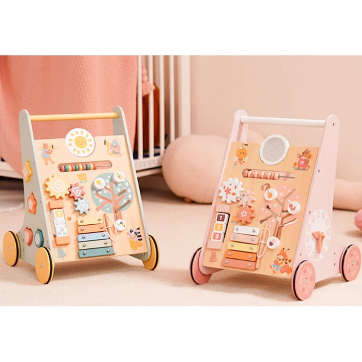 Robotime Robud Wooden Baby Walker