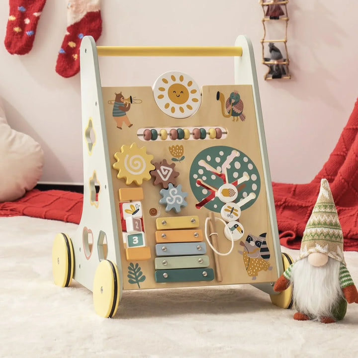 Robotime Robud Wooden Baby Walker